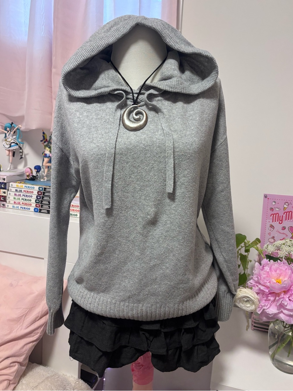 Cozy Gap knit hoodie